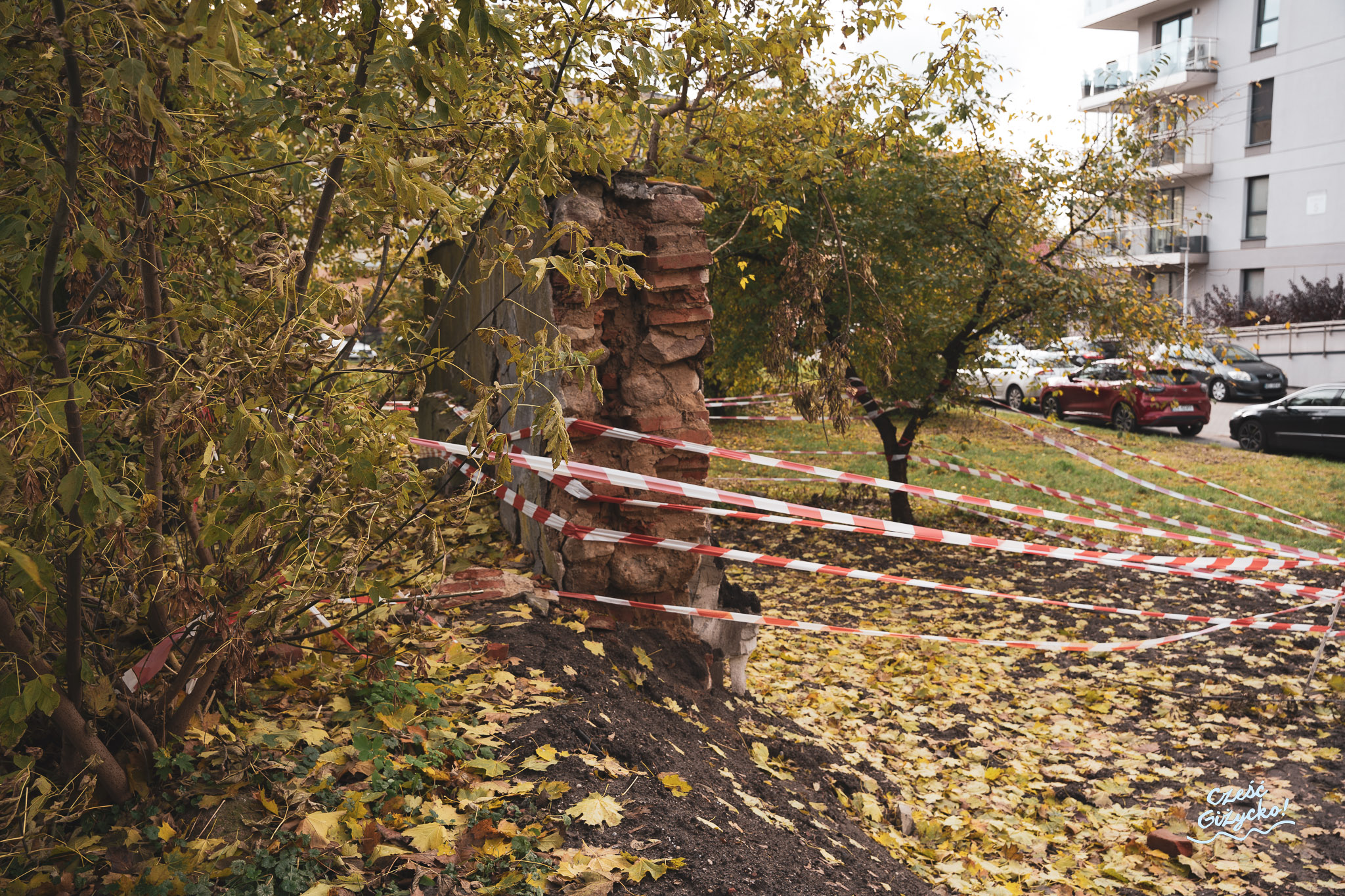 Tajemnicze ruiny w centrum Giżycka?