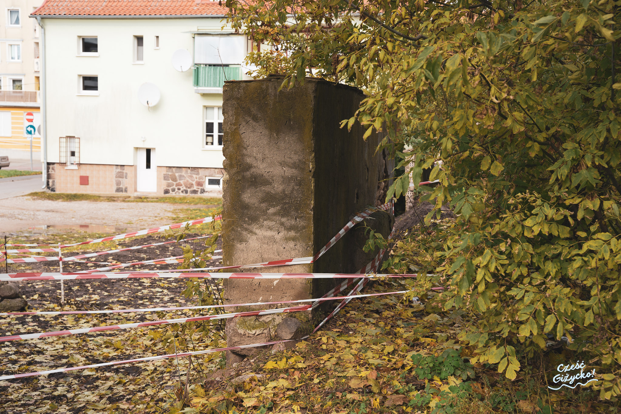 Tajemnicze ruiny w centrum Giżycka?