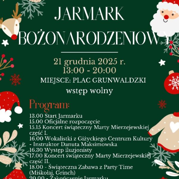 Jarmark Bożnoarodzeniowy Giżycko