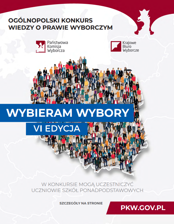 VI edycja konkursu „Wybieram Wybory” – zaproszenie dla uczniów szkół ponadpodstawowych