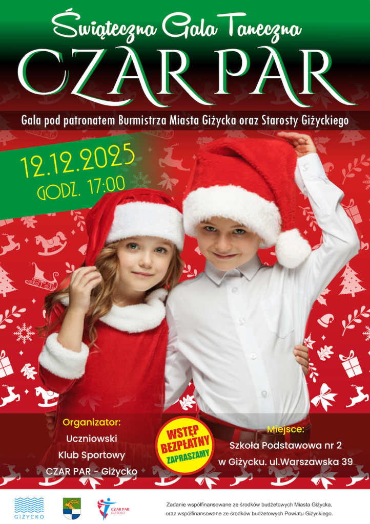 📅 12.12.2025📍 Szkoła podstawowa nr 2Świąteczna Gala Taneczna Czar Par – wyjątkowy pokaz w SP2