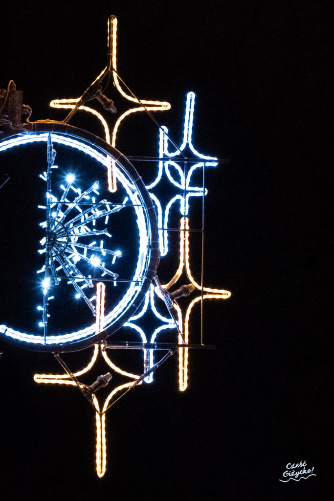 Nowe iluminacje świąteczne w Giżycku