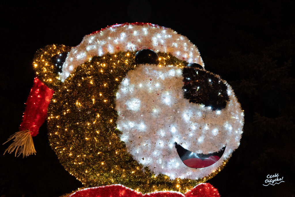 Nowe iluminacje świąteczne w Giżycku